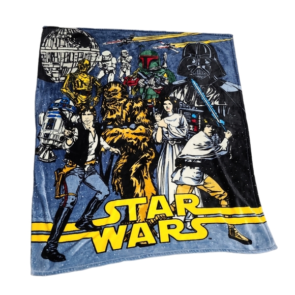 Star Wars Other - Star Wars The Force Awakens Throw Blanket collection for kohls 55"x48"